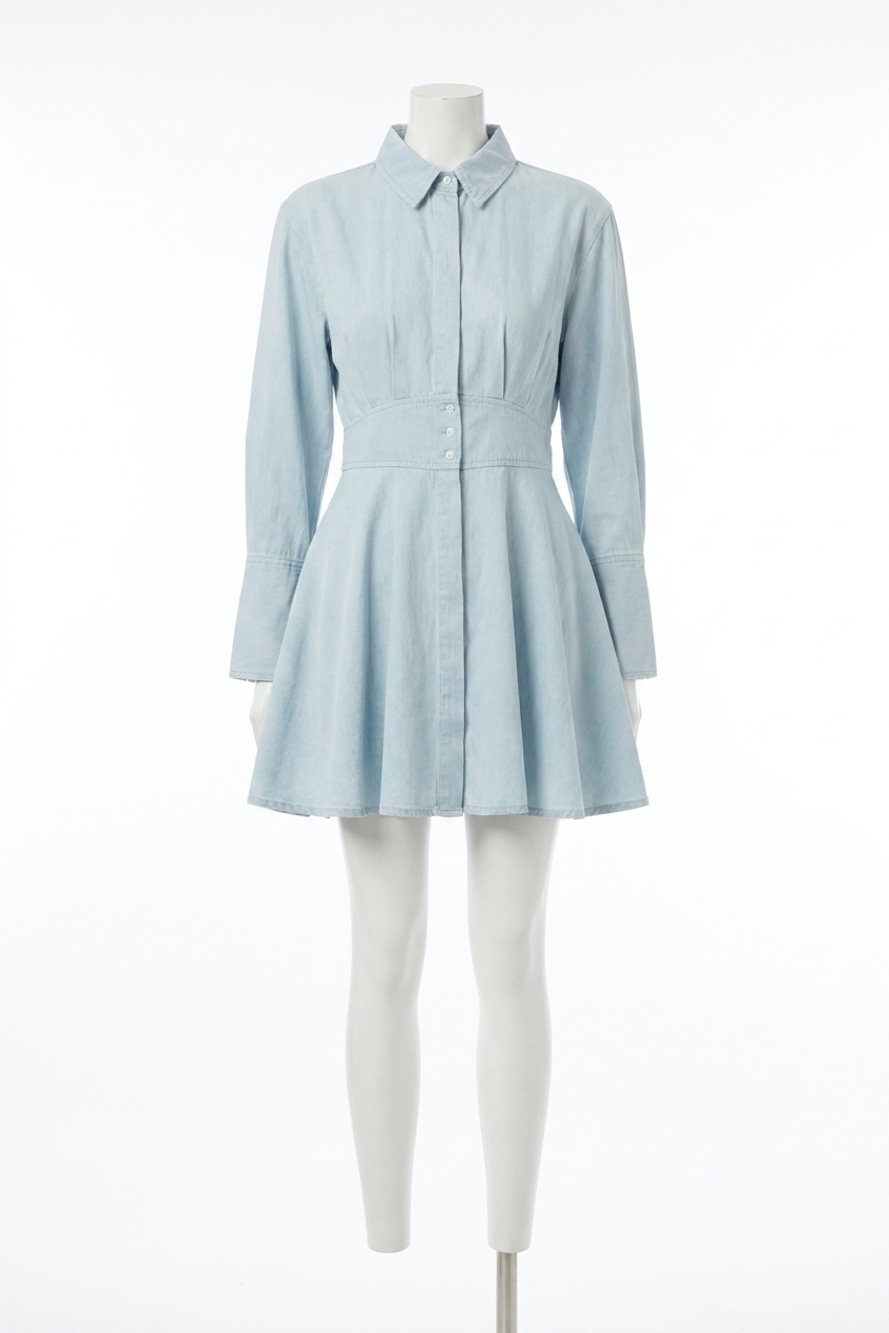 NEW PAIGE sandrine mini dress in angelic